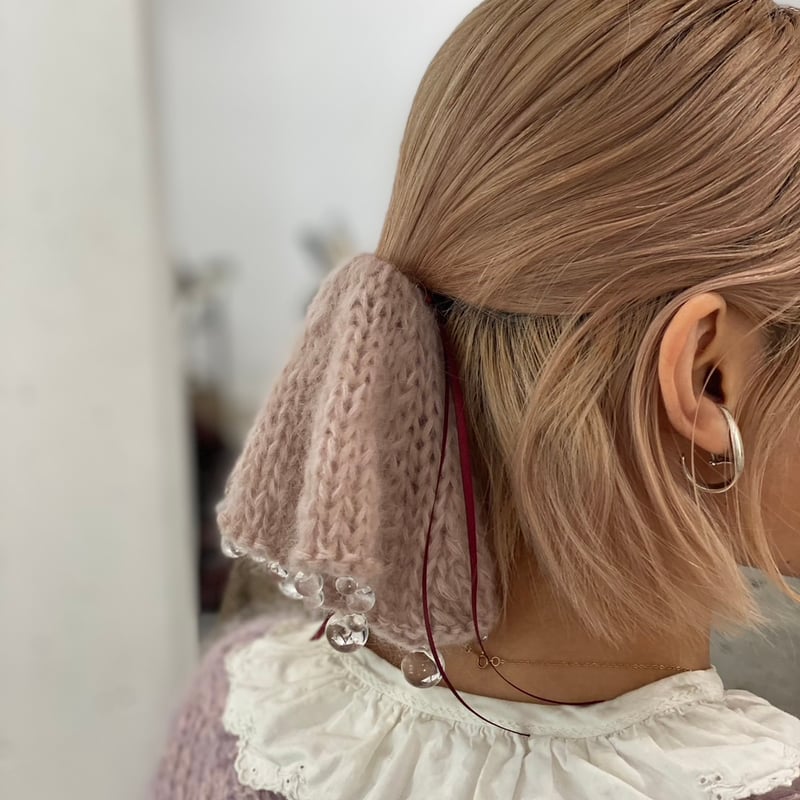 Renran 】Mohair chou chou (シュシュ) | 木宮商店 -蔵前-