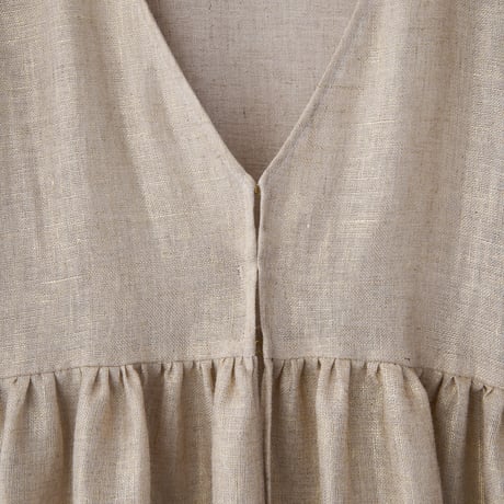 【 natsumi osawa 予約 】 twinkle linen dress -2026年8月～9月発送予定-