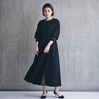 【 Kana Kawasaki 】 sheer drape dress (ワンピース)