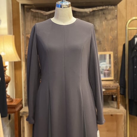 【 Kana Kawasaki 】 sheer drape dress (ワンピース)