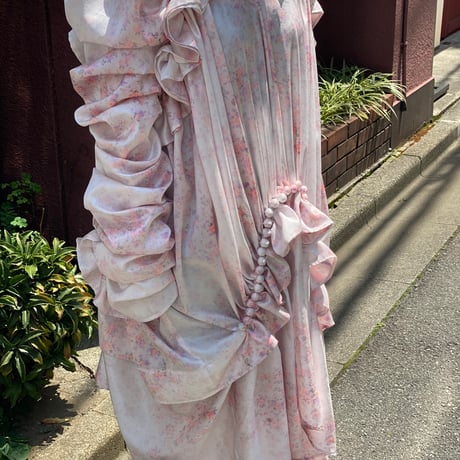 【 natsumi osawa 】 papillon sleeve dress