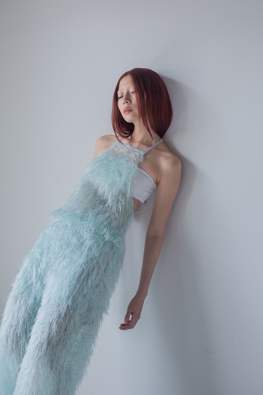 PoI 予約 】Feather halter neck | 木宮商店 -蔵前-