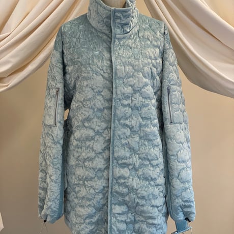 【 ritsu 予約 】Sazanka quilted velour coat -2026年9月～11月発送予定-