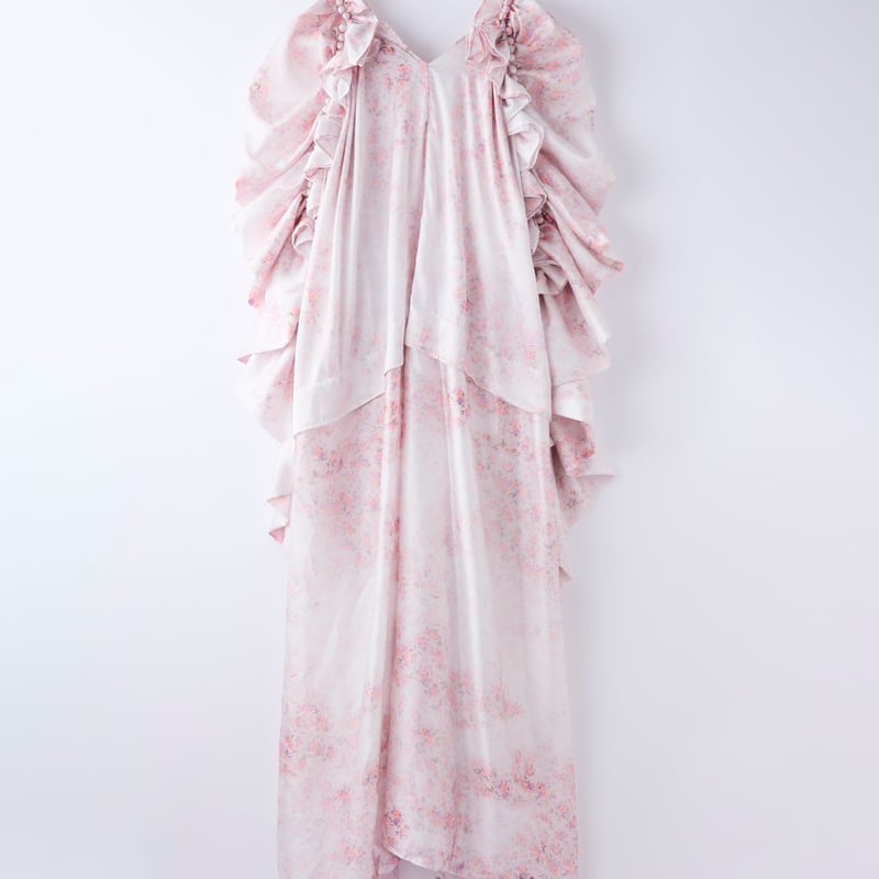 早い者勝ち！ apolina penelope dress pink sand natsumi osawa 予約 】papillon sleeve dress (ワンピー