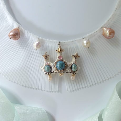 【 natsumi osawa 】 twinkle collar necklace 冠座 Corona Borealis