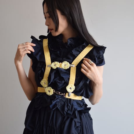 【 HOUGA 】kiki frill vest