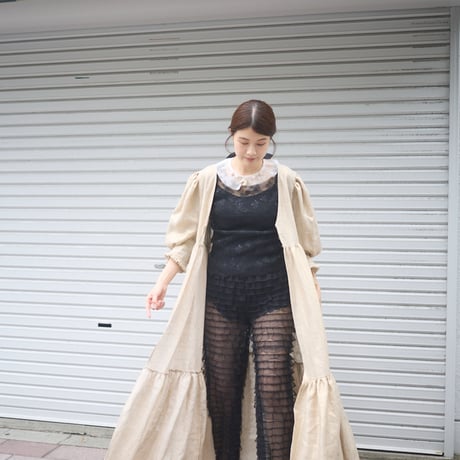 【 natsumi osawa 予約 】 tiered lace pants -2026年8月～9月発送予定-
