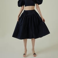 【 Kanako Tamura 予約】Rose Gathered Skirt (スカート)