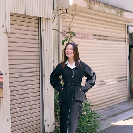 【 jesh 予約】 Pleats pocket Coat Dress / Black -2026年9月～11月発送予定-