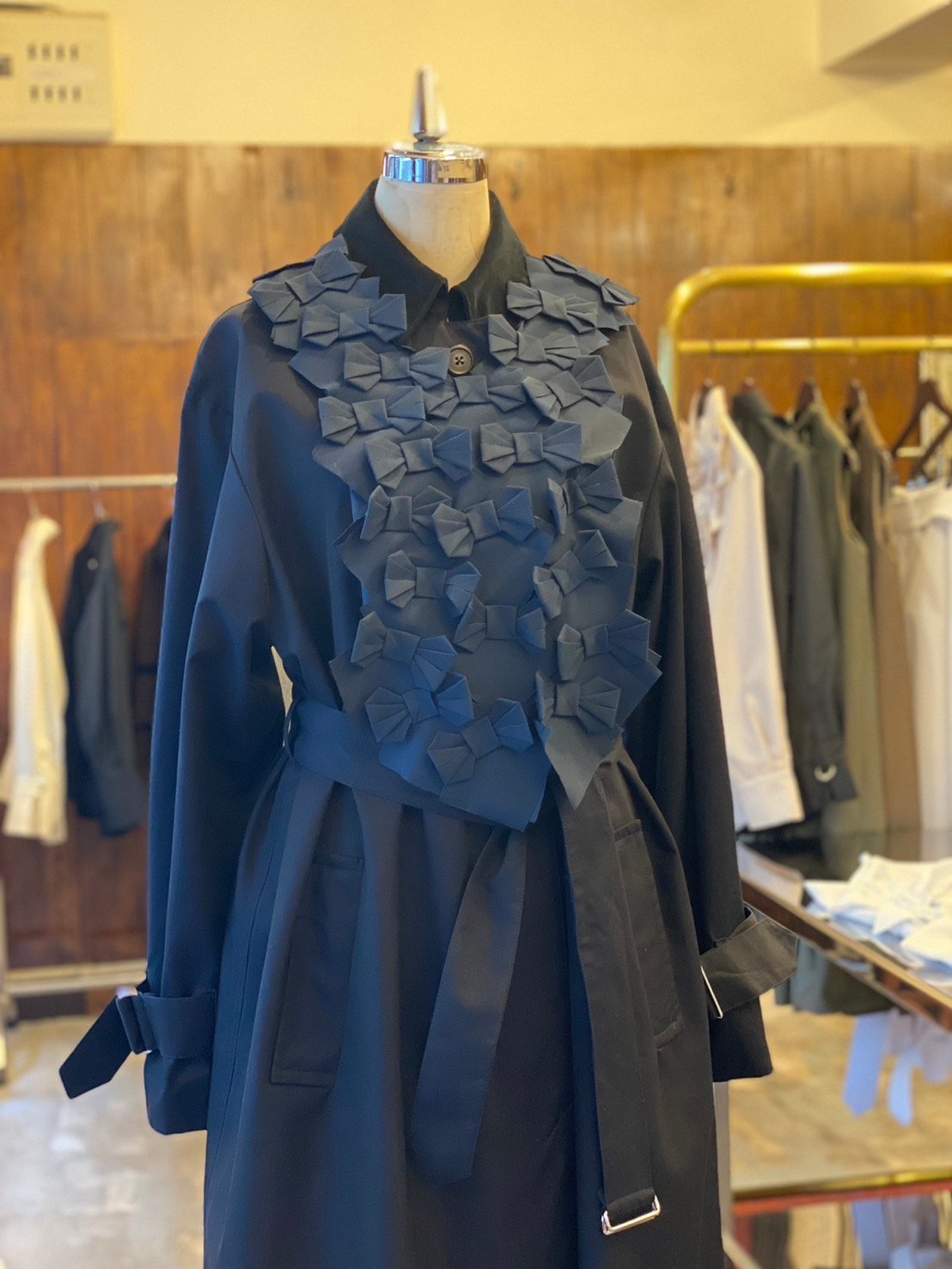 CHIHARUEGAMI 予約 】RIBBON COAT (コート) -2026年8月発