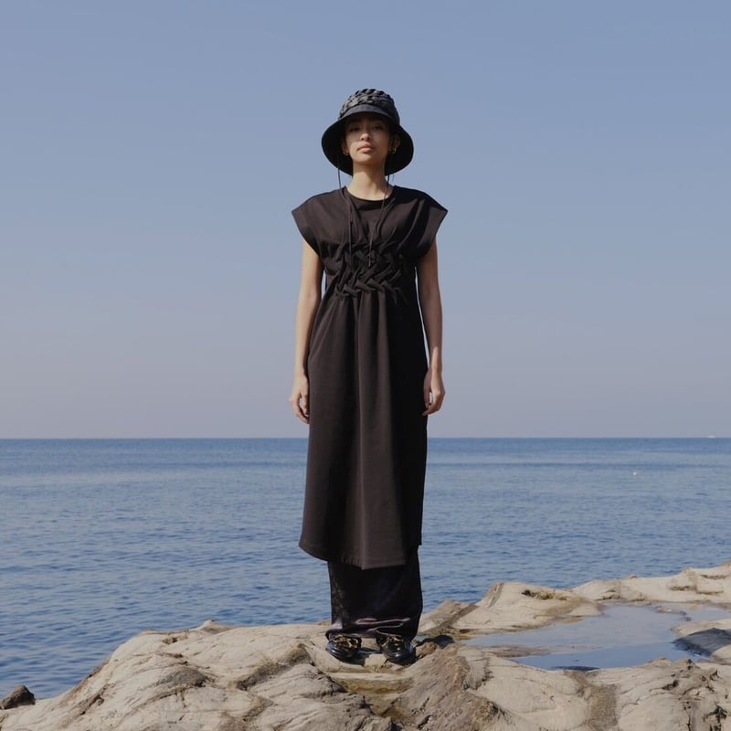 Create Clair 】French-sleeve cut dress (ワンピース Create Clair 】French-sleeve cut dress (ワンピース