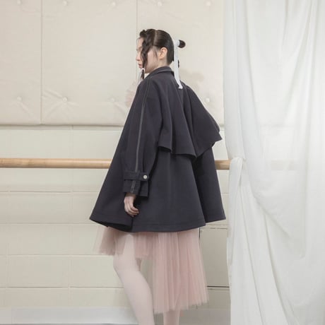 【 MIKI IMAMURA 予約】FLARED COAT (コート) -2026年10月発送予定-