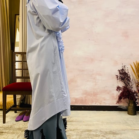 【 Kanako Tamura 】 Cotton Long Nightdress