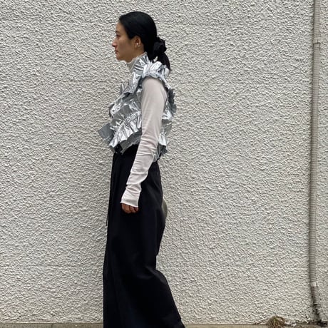 【 HOUGA 】kiki frill vest