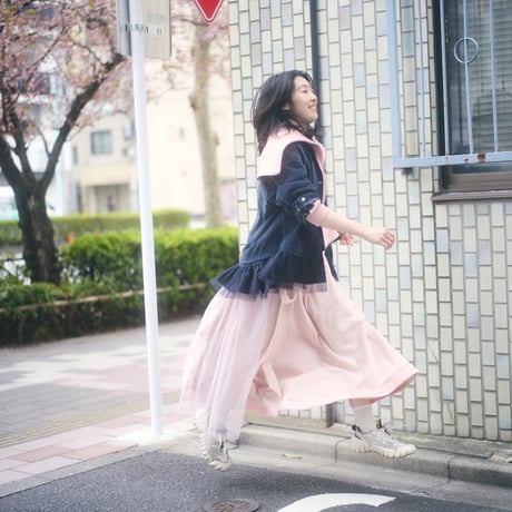 【 MIKI IMAMURA 予約】SWEAT RIBBON SKIRT (スカート) -2026年10月発送予定-