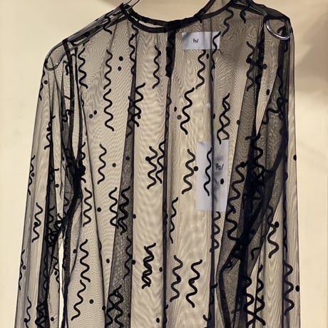 【 PoI 】 sheer tulle top naminami (トップス)