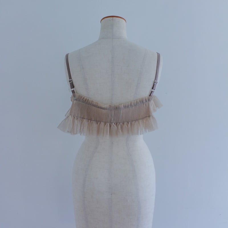 maison celon frill tulle bustier ビスチェ maison celon frill tulle bustier ビスチェ - メルカリ