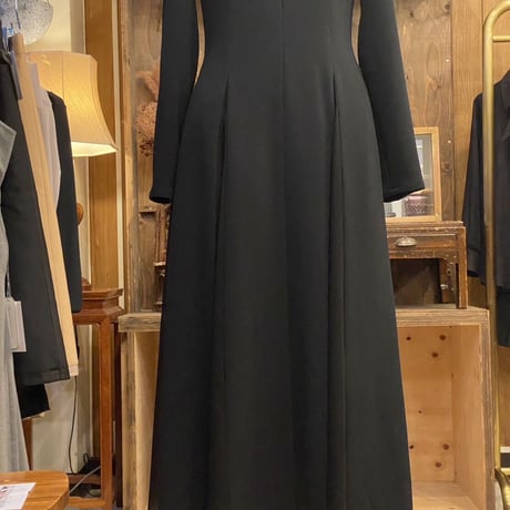 【 Kana Kawasaki 】 sheer drape dress (ワンピース)