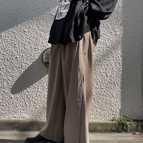 【 Kana Kawasaki 】2way bicolor pants (パンツ)
