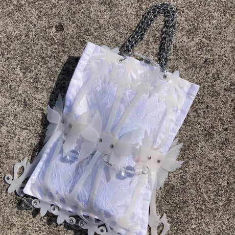 【 CHIHARUEGAMI 予約 】HEART STICK HARNESS BAG (バッグ) -2026年8月発送予定-