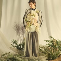【 overlace 】 gigot sleeves track jacket