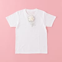 【 overlace 】 flower T-shirt