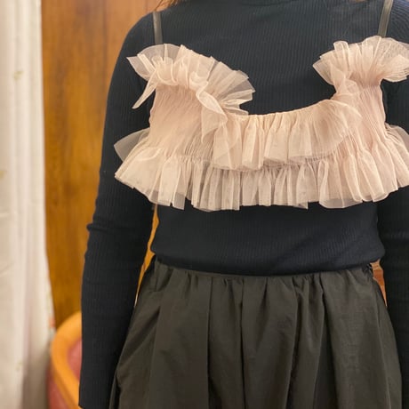 【 MIKI IMAMURA 】 Tulle Bustier (ビスチェ)