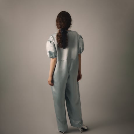 【 natsumi osawa 予約 】 vintage satin pearl jumpsuit -2026年8月～9月発送予定-