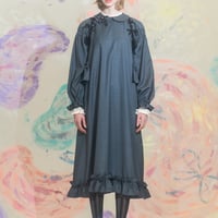 【 KAKA KYLIN 予約 】ウールワンピース -2026年8月～9月発送予定-