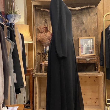 【 Kana Kawasaki 】 sheer drape dress (ワンピース)
