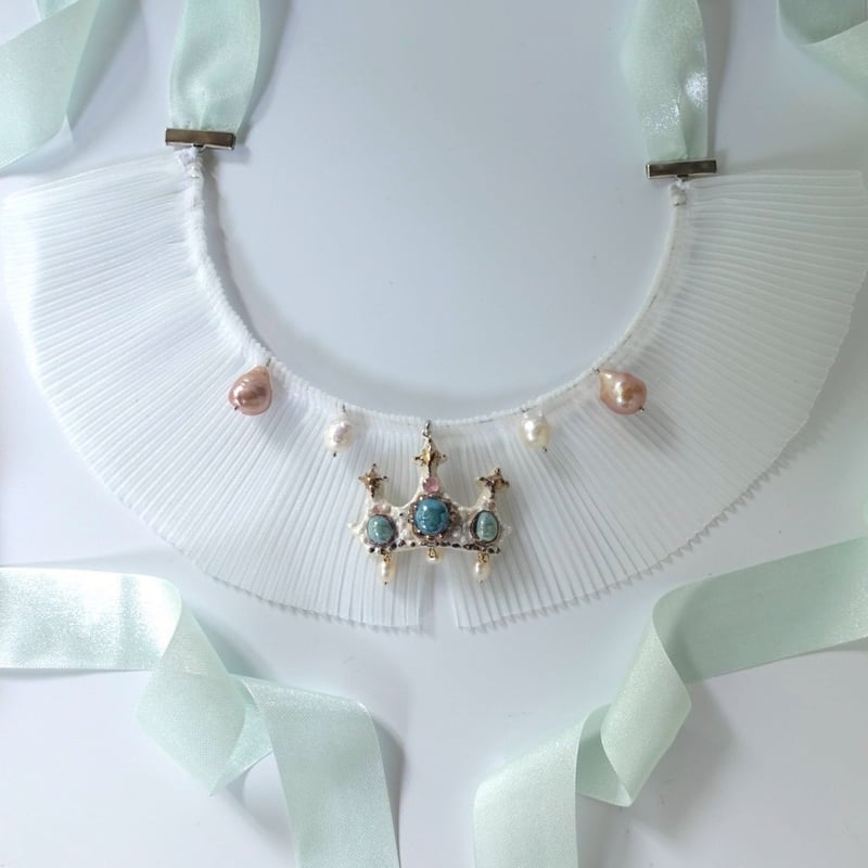 natsumi osawa 】 twinkle collar necklace 冠座 Co
