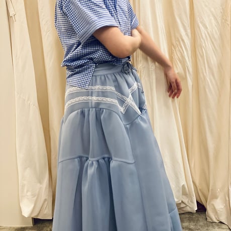 【 overlace 】volume skirt (スカート)