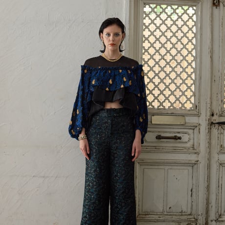 【 kwotias 】 butterfly blouse (ブラウス)