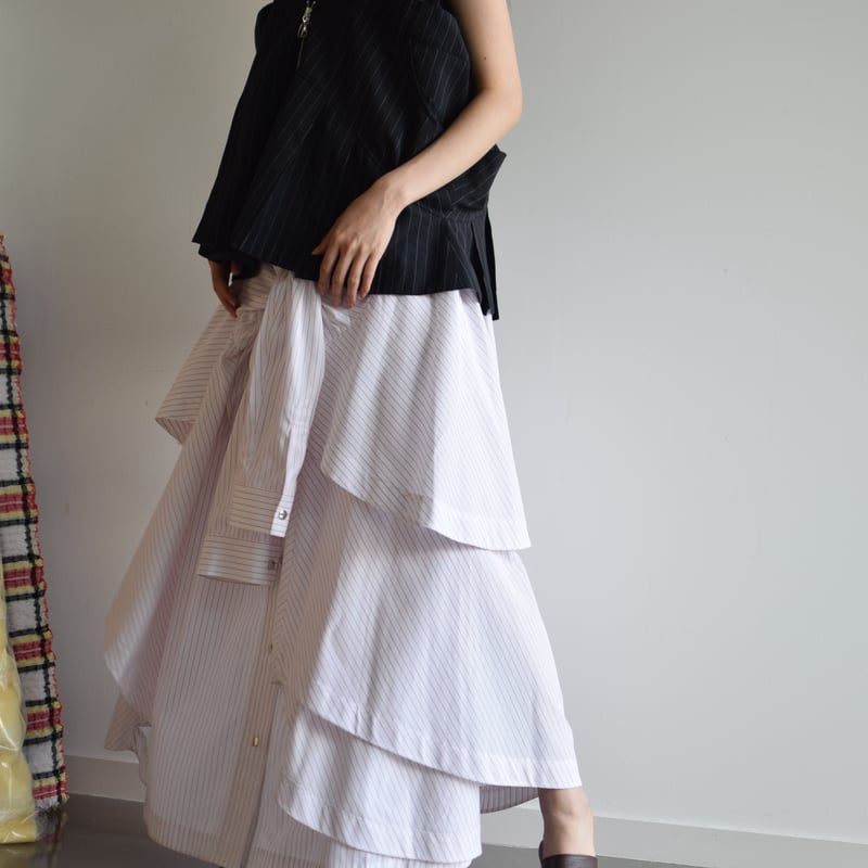 HOUGA ホウガ dress up skirt HOUGA / look-forward skirt | glitter ONLINE S