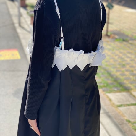 【 CHIHARUEGAMI 予約 】RIBBON DRESS (ワンピース)  -2026年8月発送予定-