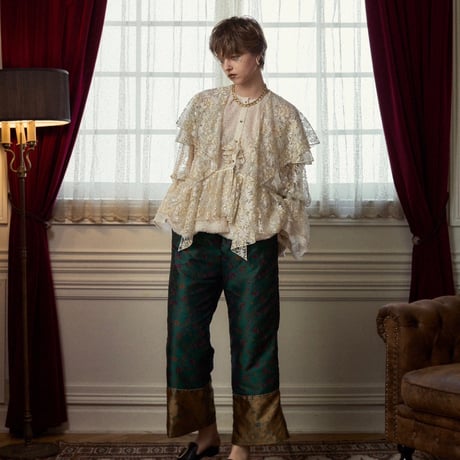 【 kwotias 】 flower garden blouse (ブラウス)