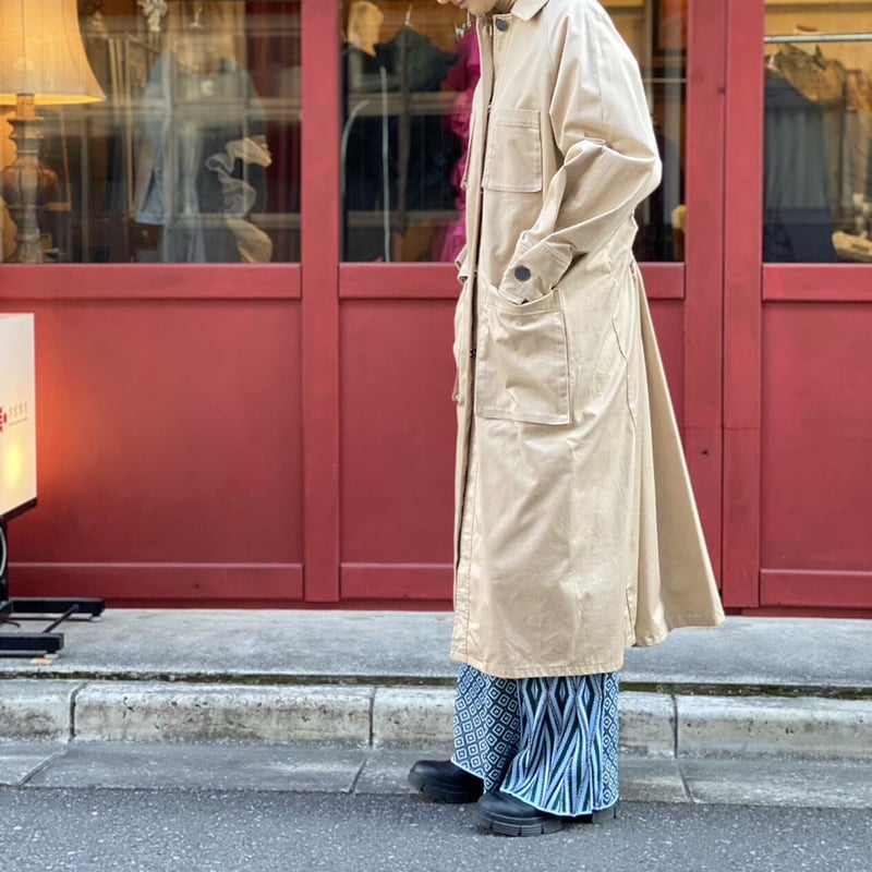Create Clair 】Smocking trench coat (コート) | 木宮...