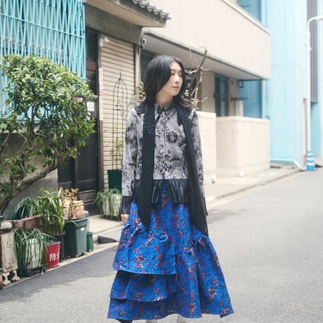 【 kwotias 予約】glisten shirt (ブラウス) -2026年8月発送予定-