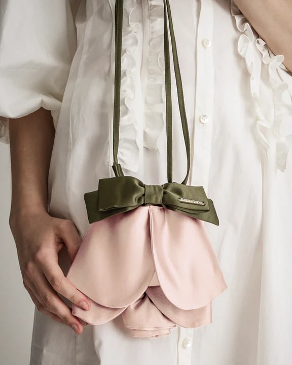 Kanako Tamura 予約 】Satin Rose Bag (バッグ) | 木宮商店