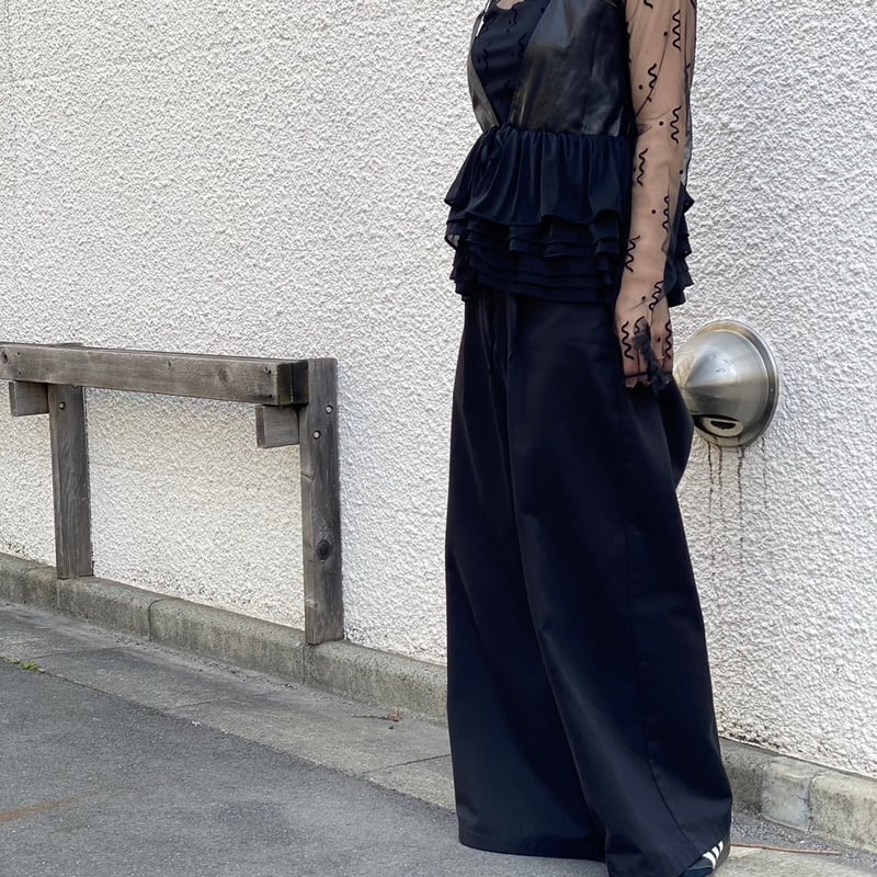 PoI 】 sheer tulle top naminami | 木宮商店 -蔵前-