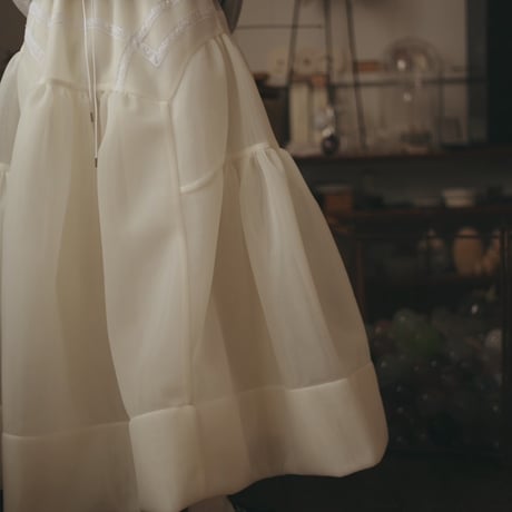 【 overlace 】volume skirt (スカート)