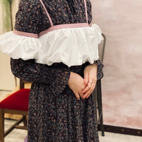 【 PoI 】 frill bustier skirt (ビスチェ＆スカート)