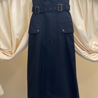 【 daichïogata 予約 】 DISPATCH RIDERS SKIRT -NAVY- -2026年10月発送予定-