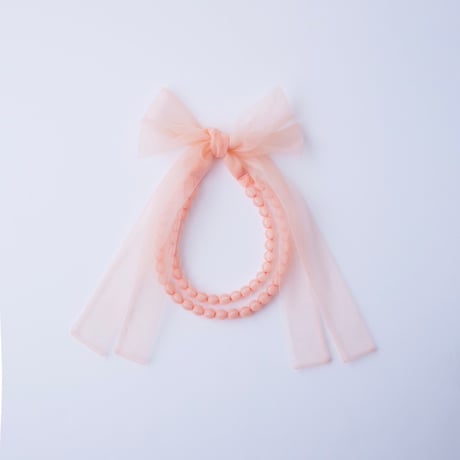 【 natsumi osawa 】 drops tulle nacklace (ネックレス)