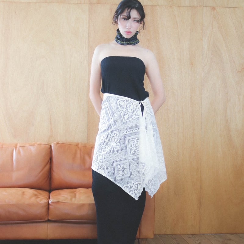 Fumiku 】Russell lace Wrap (ラップ/ケープ) | 木宮商店 -蔵前-