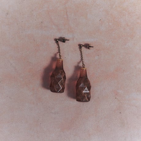 【 ritsu 予約 】Beer bottle Earrings ( Set ) -2026年9月～11月発送予定-