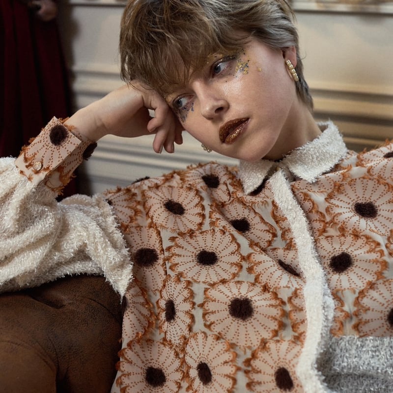 kwotias 】flower garden shirts (シャツブラウス) | 木宮商