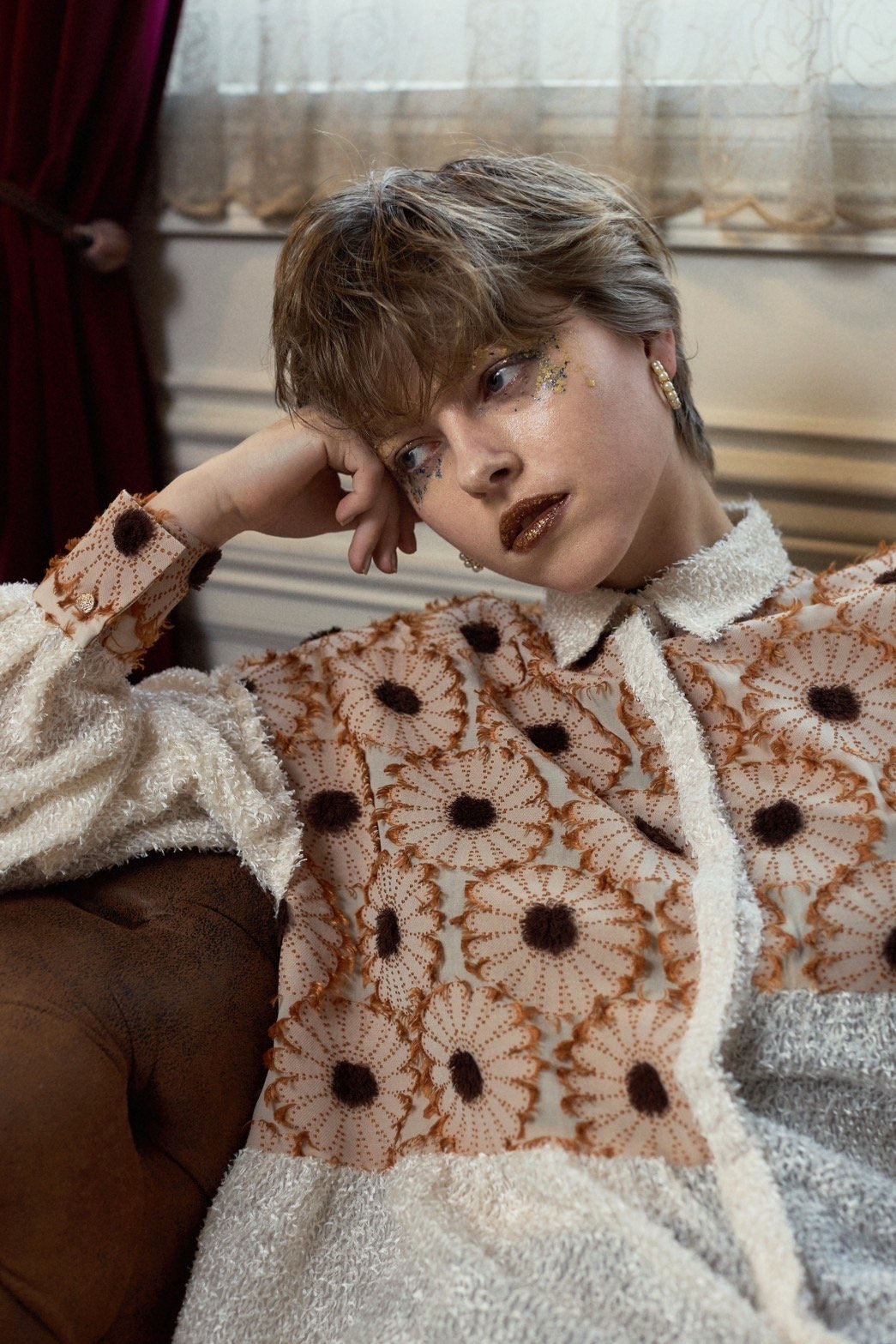 kwotias 】flower garden shirts (シャツブラウス) | 木宮商