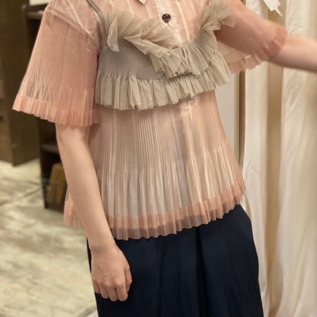 【 HOUGA 】petal tops
