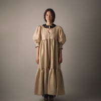 【 natsumi osawa 予約 】 twinkle linen dress -2026年8月～9月発送予定-
